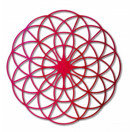 Magiczna drewniana mandala na ścianę - Koła I średnica FI 50, 60, 70, 80, 90 cm