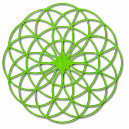 Magiczna drewniana mandala na ścianę - Koła I średnica FI 50, 60, 70, 80, 90 cm