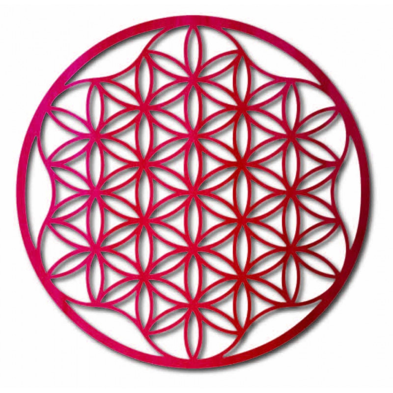 Obraz mandali na ścianie ze sklejki do 120 cm